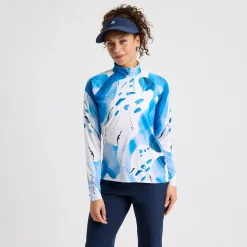 Addy LS Polo Blue Aquarelle
