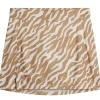 Amelie Mid Print Skirt Tour Tigers Eye