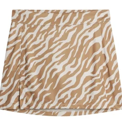 Amelie Mid Print Skirt Tour Tigers Eye