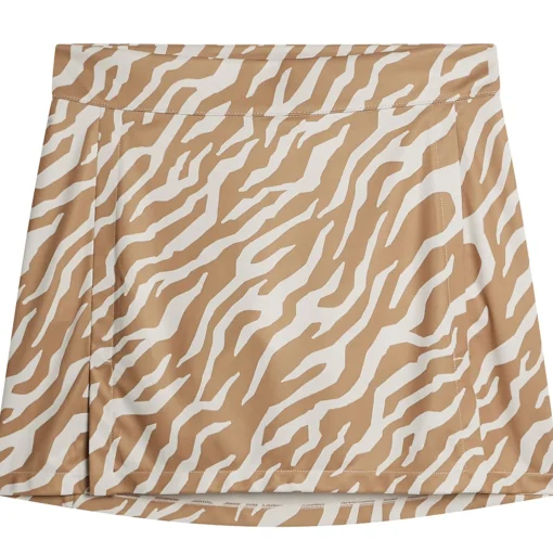 Amelie Mid Print Skirt Tour Tigers Eye