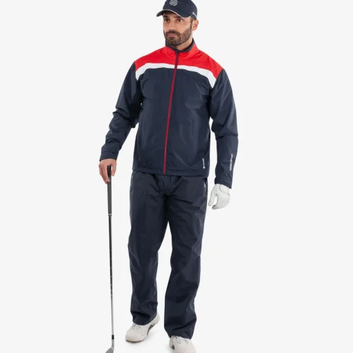 Anton GORE-TEX Waterproof Jacket Navy/Red
