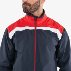 Anton GORE-TEX Waterproof Jacket Navy/Red