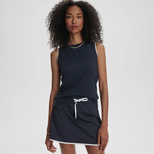 Archer Mid-Rise 13.5-Inch Skort Blue Nights