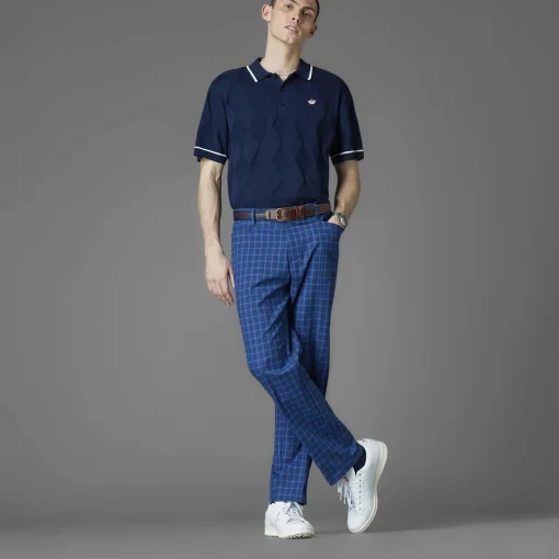 Archive Plaid Trousers Night Indigo/Royal Blue