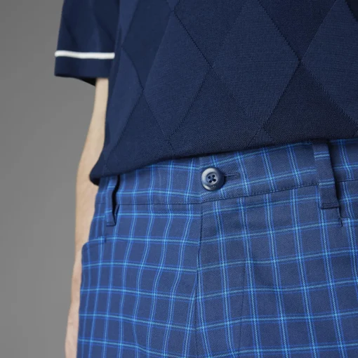 Archive Plaid Trousers Night Indigo/Royal Blue