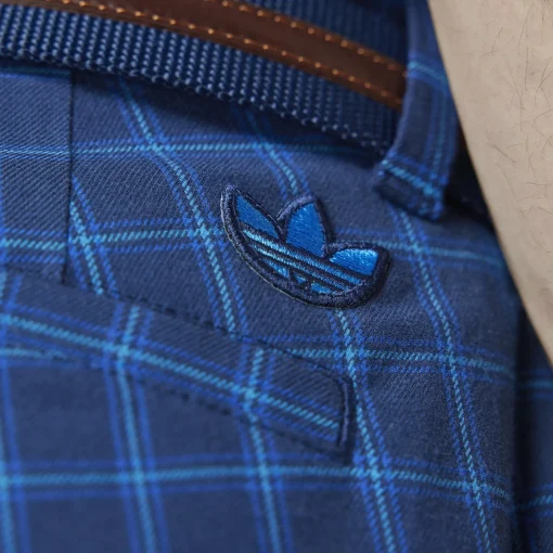 Archive Plaid Trousers Night Indigo/Royal Blue