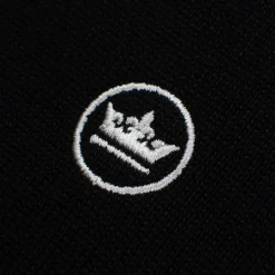 Autumn Crest Quarter Zip Knit Black