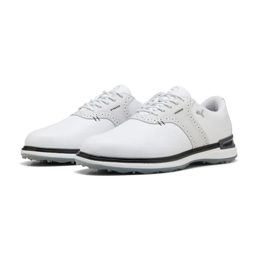 Avant Golf Shoes Puma White/Feather Grey/Puma Black