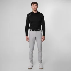 Bannock LS Polo Black