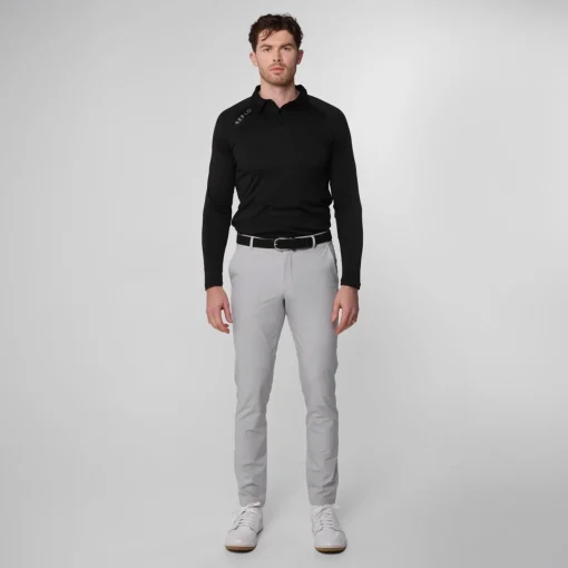 Bannock LS Polo Black