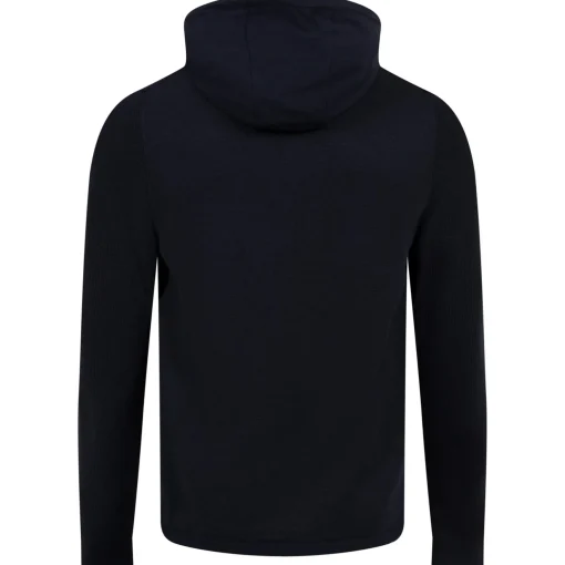 Brian Full Zip Softshell Hooded Jacket Dark Blue
