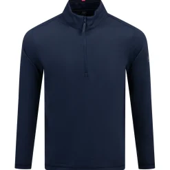 Brushed Back Tech Quarter Zip Mid Layer Twilight