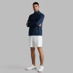 Brushed Back Tech Quarter Zip Mid Layer Twilight