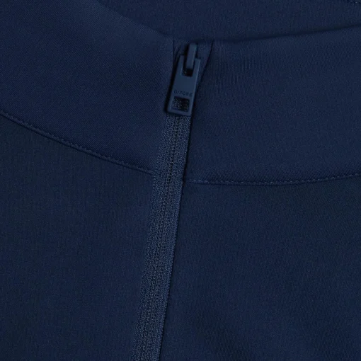 Brushed Back Tech Quarter Zip Mid Layer Twilight