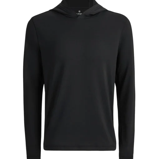 Brushed Back Tech Terry Hoodie Onyx