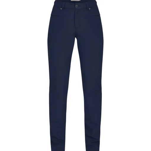 Chie Brushed Trousers Navy