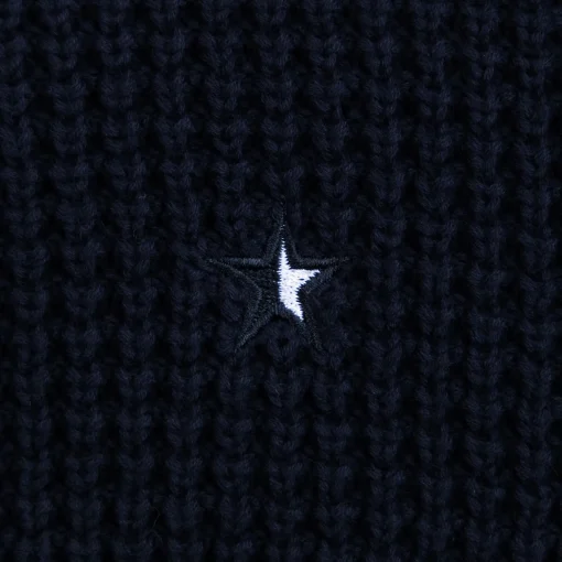 Chunky Knit Deep Navy