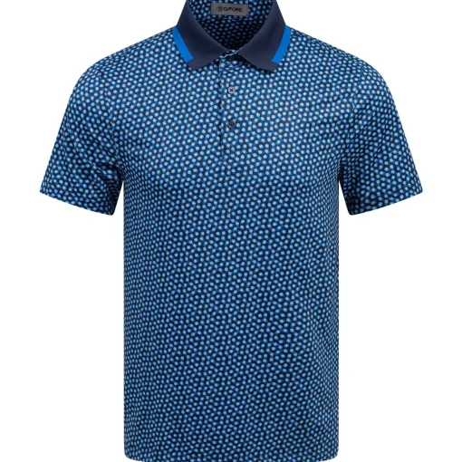 Circle G's Tech Jersey Polo Twilight