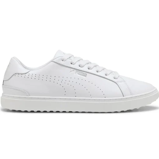 Classic Clyde Golf Shoes Puma White