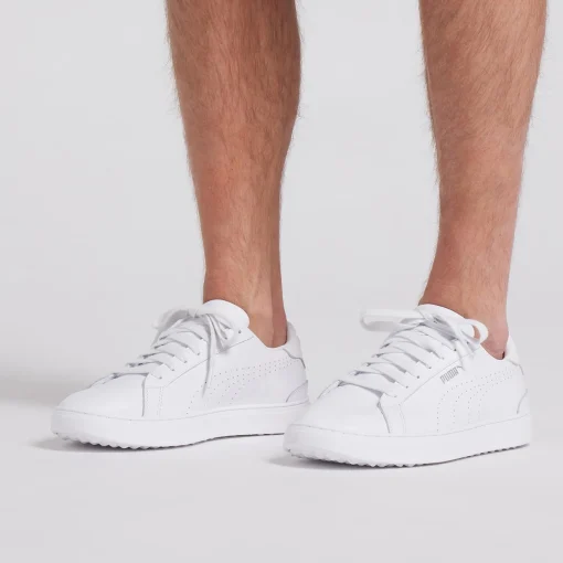 Classic Clyde Golf Shoes Puma White