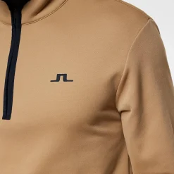 Clide Quarter Zip Mid Layer Tigers Eye