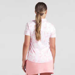 Cloudspun Toile Polo Pink Fruit