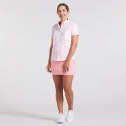 Cloudspun Toile Polo Pink Fruit