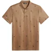 Club House Motif Polo Golf Micro Tigers Eye