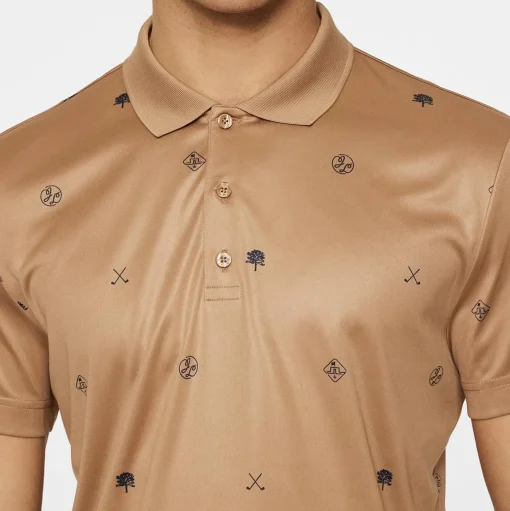 Club House Motif Polo Golf Micro Tigers Eye