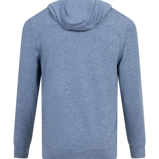 Clyde Hoodie Blue Marl