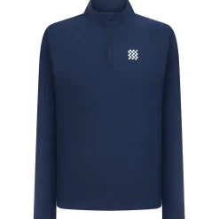 Course Quarter Zip Mid Layer Navy
