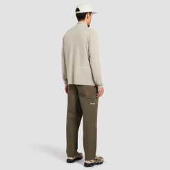 Course Quarter Zip Mid Layer Sand