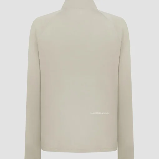 Course Quarter Zip Mid Layer Sand