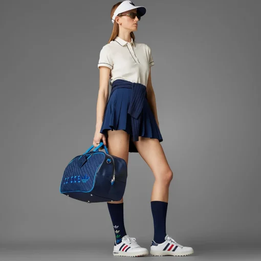 Coursecup Spikeless Golf Shoes White/Indigo/Scarlet