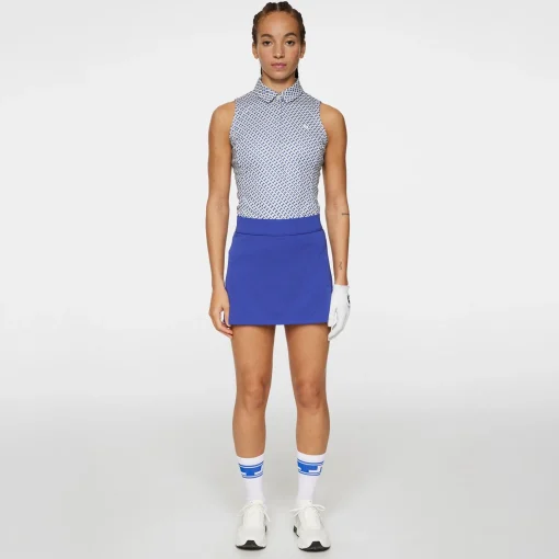 Dena Print SL TX Jersey Polo Tour Geo Moonbeam