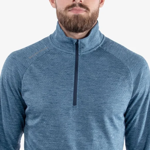 Dion INSULA Mid Layer Blue Melange