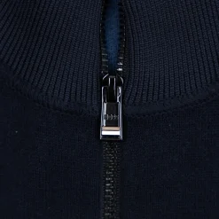 Domico Full Zip Cardigan Dark Blue