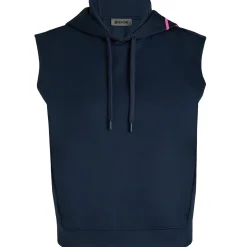 Double Knit SL Cropped Hoodie Twilight