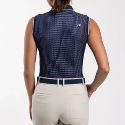 Ella Structure SL Polo Atlanta Blue/White