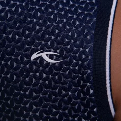 Ella Structure SL Polo Atlanta Blue/White