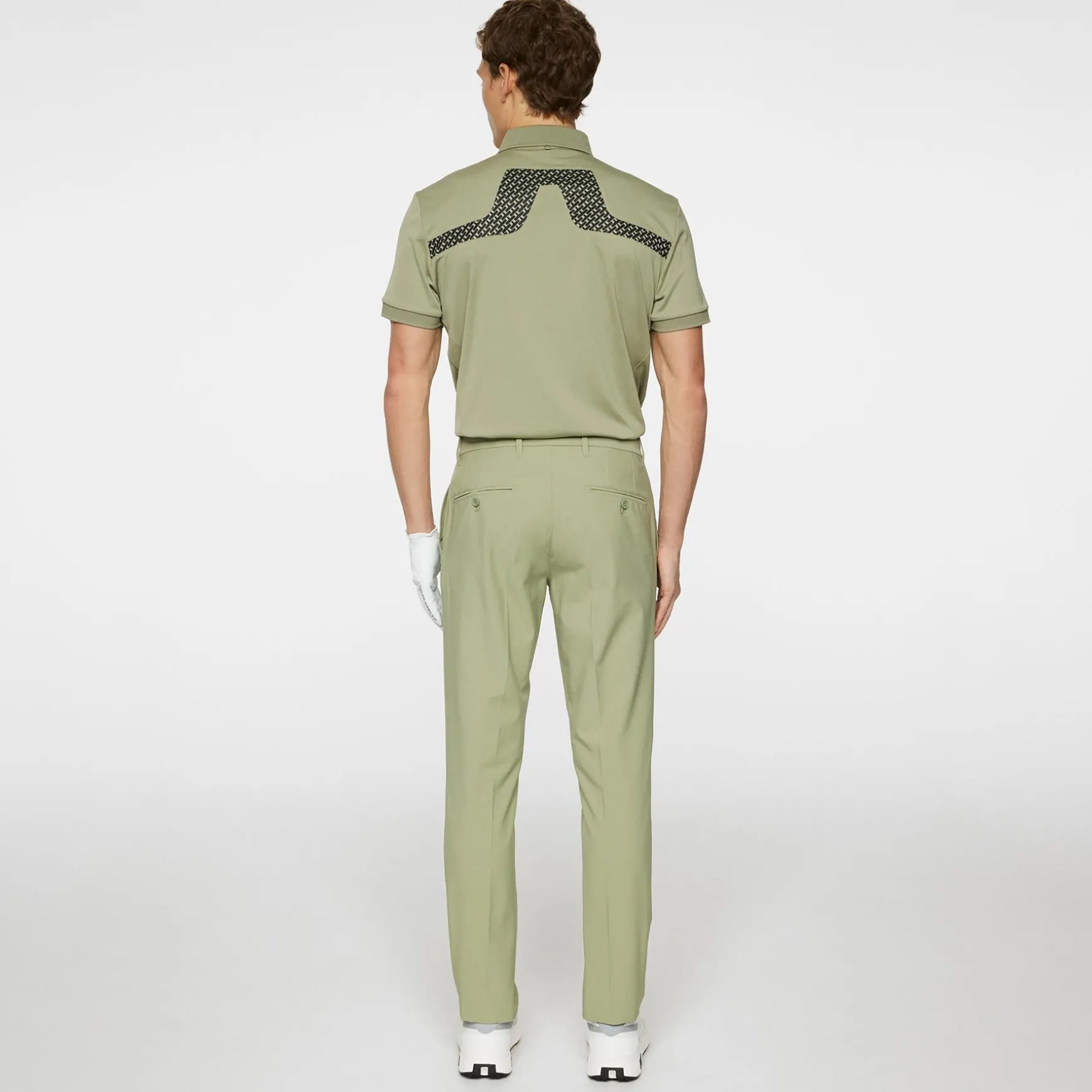 Ellott Micro High Stretch Trousers Oil Green