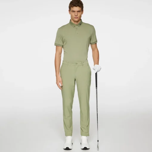 Ellott Micro High Stretch Trousers Oil Green