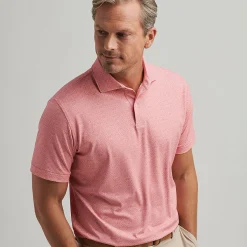 Espresso Martinis Performance Jersey Polo Pink Crepe