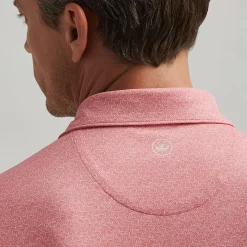 Espresso Martinis Performance Jersey Polo Pink Crepe