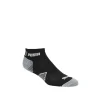 Essential Quarter Cut Sock Three Pack Black