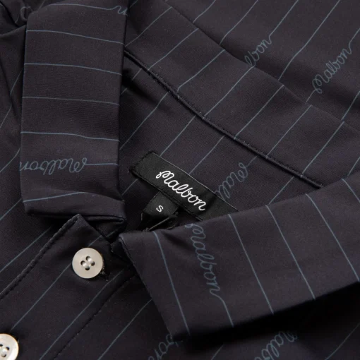 Evergreen Performance Pique Polo Black/Cool Grey