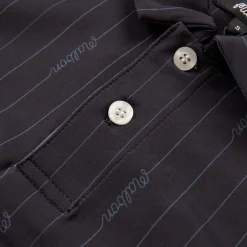 Evergreen Performance Pique Polo Black/Cool Grey
