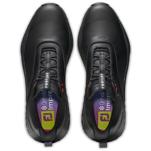 FJ Quantum Golf Shoes Black/Grey/Red