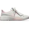 G.112 Perforated Kiltie Golf Shoes Snow/Blush