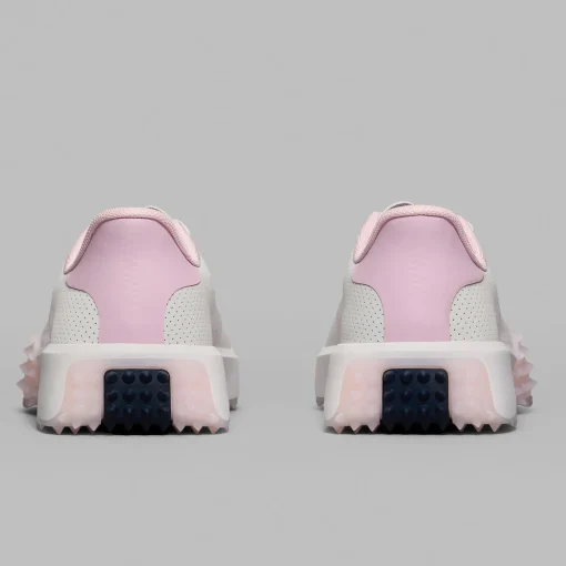 G.112 Perforated Kiltie Golf Shoes Snow/Blush